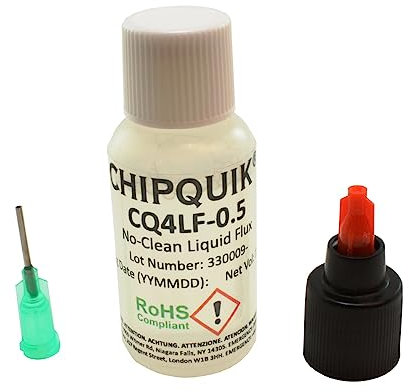 Liquid Flux No-Clean in 15ml (0.5oz) Squeeze Bottle w/tip