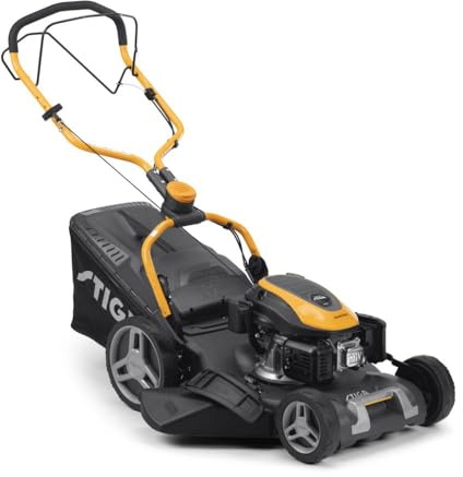 Tagliaerba a trazione STIGA Combi 753 S - Motore da 166 cc, larghezza di taglio 51 cm, raccoglitore da 60 l, sistema di taglio 4-in-1