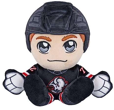 Bleacher Creatures Buffalo Sabres Tage Thompson 8 NHL Kuricha Sitting Plush - Soft Chibi Inspired NHL Superstar