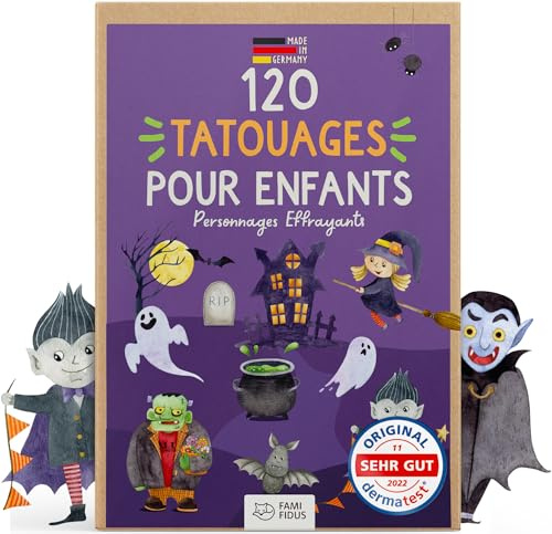 famifidus 120 hudvänliga Halloween-barntatueringar I Dermatologiskt mycket bra I barntatueringar tillverkade i Tyskland I tatuering barn I våra tatueringar för barn