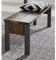 trendteam smart living - Prime - Holzbank - Grau Matt/Eiche - Sitzbank, Gartenbank - (BxHxT) 140 x 44 x 35 cm - Industrial Style