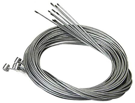 SOLUSTRE 10st MTB-Kabel Mountainbike Übertragungsleitung Tandemfahrräder Rostfreie Bremsleitung Fahrrad Kabelbremse Universalbremse Innen Fahrradbremskabel Fahrradkabel Stahldraht