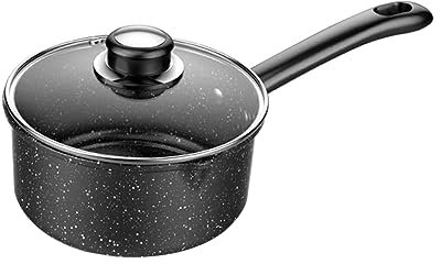 MAGICLULU Marmite Antiadhésive De 16 Cm Avec Couvercle Et Poignée Pour Petit-déjeuner