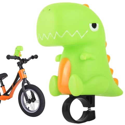 Fahrradklingel Kinder Fahrradhupe, Fahrradhupe Kinder, Squeeze Dinosaurier Fahrradklingel, Cartoon Dinosaurier Einhorn Fahrrad-Quetschhupe Hupe Für Kinderfahrrad, Fahrradklingel,Hupe Kinderfahrrad