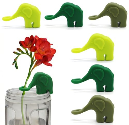 NiceNaiils 6 Piezas Soportes para Plantas, Soporte Plantas Reutilizables, Anillo para Sujetar Plantas, para Flores, Plantas Trepadoras Plantas en Maceta, Hortensias