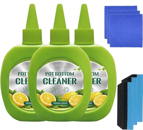 Detergente per pentole in acciaio inox, per pentole, padelle, piani cottura e barbecue. (3)