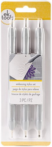EK Success 54-01012 EK Tools - Juego de lápices para grabado en relieve, multicolor, 6,85 x 19,55 x 1,01 cm