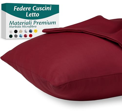 Flowen Federe Cuscini Divano 30x50 Set da 2 Copricuscini in Microfibra Fodere Lavabili e Resistenti 30 x 50 cm Tessuto 100% Poliestere Traspirante Anallergico Antiacaro Ideali per Arredo Casa
