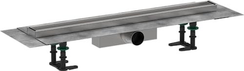 hansgrohe 56177000 RainDrain Compact Duschrinne 700 befliesbar für Standardinstallation Komplettset
