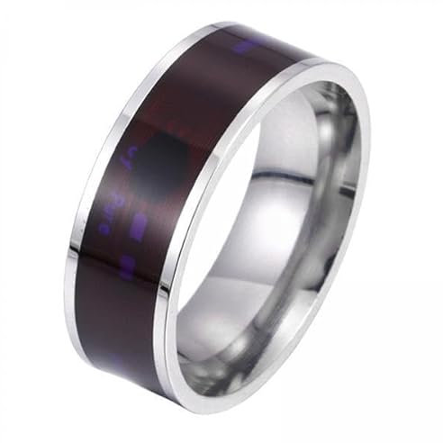 APLVFFZH 2X Dispositivo Ad Anello Intelligente, Anello con Display Intelligente Anello Intelligente per Serratura Intelligente