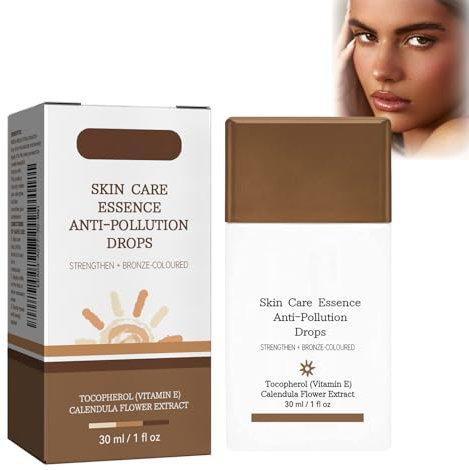 Bronzing Drops Liquide pour une peau impeccable, hydratante et nourrissante pour le visage et le corps, formule longue durée et naturelle, brillance embrassée par le soleil