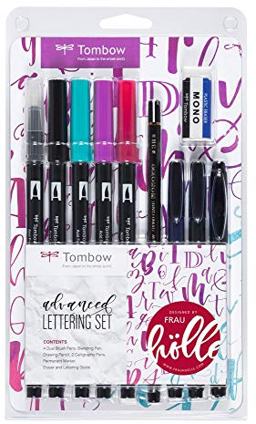 Tombow LS-ADV Kit de calligraphie niveau avancé