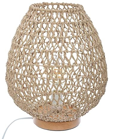 Atmosphera - Lampe Etel - métal et papier H36 cm