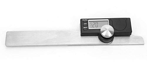 Jeanoko Winkellineal 0, 01 ° Rostschutzwinkelmesser 0 180 ° Digitaler Winkelmesser für die Holzbearbeitung für die Industrie