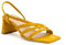 Andrés Machado - Elegante Sandalen für Damen Junge Frauen aus Wildleder – Denise – Bequeme Damenschuhe mit Absatz Mules für den Sommer Sandaletten – Gelb EU 36