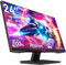 memzuoix Monitor 24 Inch 100Hz, Computer Monitor with HDMI VGA Ports, 1080P PC Monitor with Low Blue Light IPS Eye Care, Build-in FreeSync and Audio Out, FHD VESA Compatible for Home Office