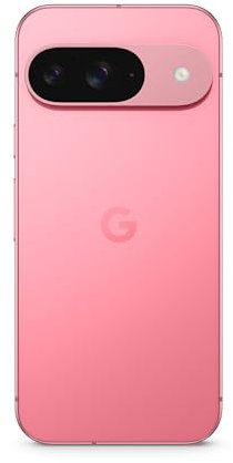 Google Pixel 9 - Unlocked Android Smartphone with Gemini, Advanced Camera, 24-Hour Battery, and 6.3 Actua Display - Peony, 128GB