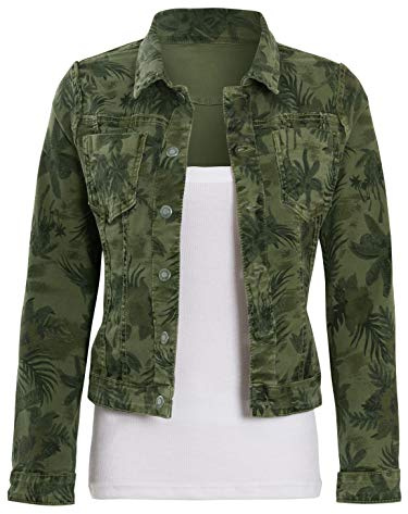 SS7 Femme Veste en Jean réversible