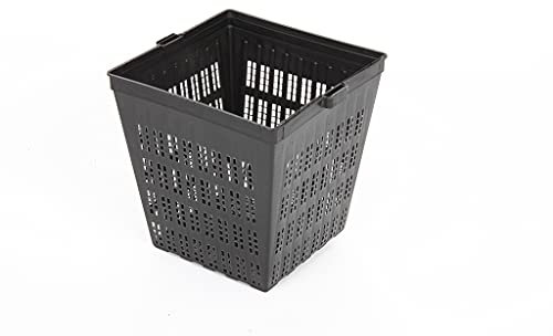 Lincolnshire Pond Plants Ltd - Pond Baskets Ideal for Planting Around Your Pond - Pond Pots - Pots and Compost (10, 11 cm Square - 1 Litre)