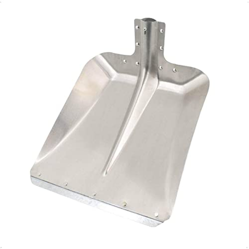 Rekord Aluminium Schaufel Gr.9 Materialstärke 2 mm, mit Stahlkante -ohne Stiel, Kornschaufel, Hofschaufel, Getreideschaufel, Hallenser Randschaufel, Schneeschaufel, Flachrandschaufel, Stallschaufel