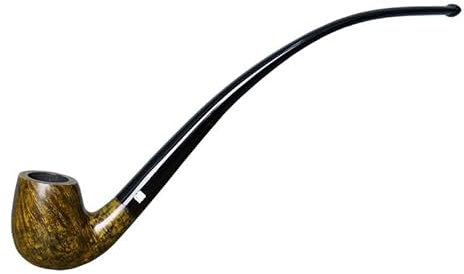 Heysong HSAA0086 Pipe de lecture faite à la main en bruyère 9 mm Doré