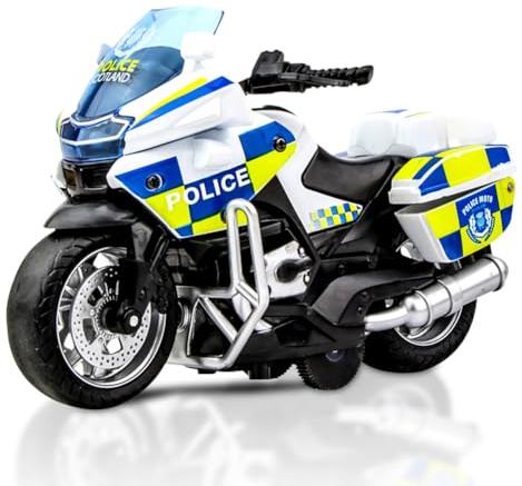 HATFRYF Motorcycle Toys, Motorcycle Toys For Kids, Motorbike Ornaments Friction Powered Play Toy, Kids Highly Simulation Motorbike Model Pull-Back Vehicle Model Gift