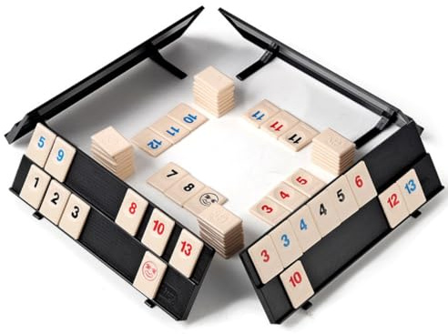 Sigdio Spiele Original Rummy Cup Mini Rummy Spielset Reisespiel Klassische Gesellschaftsspiele Brettspiele für Erwachsene und Kinder Weihnachtsgeschenk‌