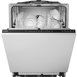Candy Rapidò CIP 3D9E0B Lavavajillas Integrable 60CM, 13 Servicios, 5 Programas, Inicio Diferido, Indicador Sal y Abrillantador, 49DB, Panel de Integración No Incluido