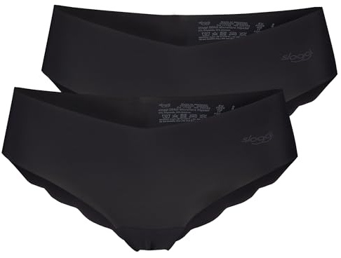 sloggi ZERO Microfibre H Hipster C2P, Slip, Donna, Nero (Black), M