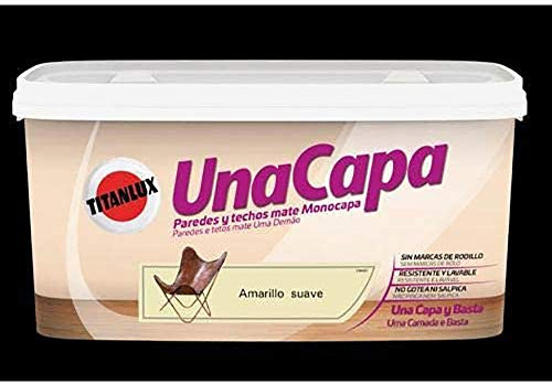 Tn.una Capa Amaril.suave 4l