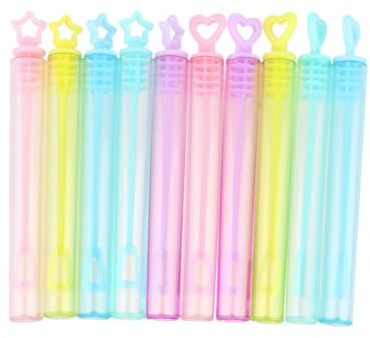 MAJORMENCH 30 pezzi Flaconcini Bolle Sapone Vuoti Mini Bastoni Bolle Sapone Colorati per Feste Compleanno Matrimonio Contenitori Compatti senza Liquido Decorazioni Divertenti Colore Casuale