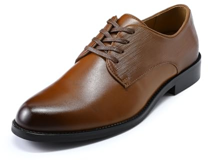 YFFUSHI Oxford skor herr formella klassiska PU snörning derbyskor business eleganta bröllop