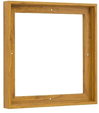 PIXY CANVAS Floater Frame 8x8 for 3/4 (0.75) inch Deep Canvas Paintings/Canvas Prints/Wood Canvas Panels/Wall Art/Wall Decor/Home Decor/Artwork (Natural Oak, 8 x 8 inch, Square)