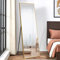 Poshions Standspiegel Ganzkörperspiegel 150 * 50cm Spiegel Groß Wandspiegel Ganzkörperspiegel Standspiegel Gold Aluminiumrahmen Für Wohnzimmer Schlafzimmer Wandspiegel Groß