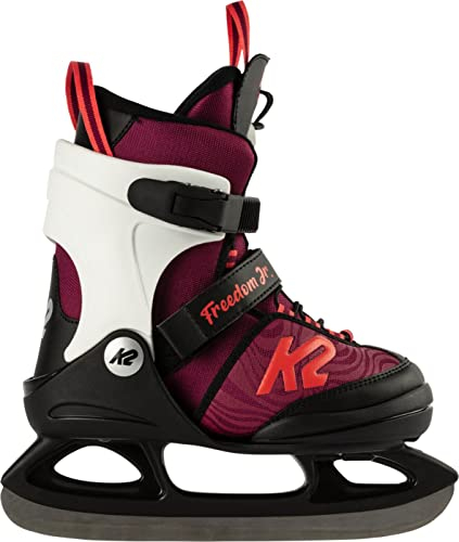 K2 Unisex Jugend Freedom Ice Eishockey, Purple_Coral, 32
