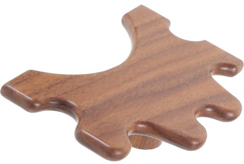 Ciieeo Puente para Taco de Billar Desmontable de Madera Pulida Antideslizante, Soporte Portátil Compatible Tacos de Snooker y Pool, Accesorio para Mesas de Billar de Ocio