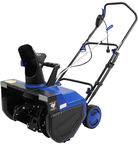 Spazzaneve elettrico, 2400 W, spazzaneve professionale, pala da neve, larghezza di lavoro 56 cm, altezza di 33 cm, rimozione neve