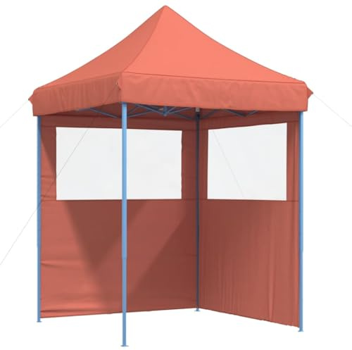 vidaXL Tenda Party Antracite 200 x 200 x 315 cm Tessuto Oxford, Padiglione da Giardino, Tenda Pieghevole, Ombra Moderna, Rifugio per Eventi, Festival in Cortile