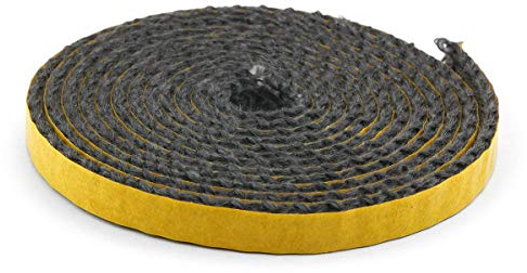 Joint de vitrage pour poêles à cheminée Scan-Line 16 de Heta - joint plat - pièce de rechange aux dimensions parfaitement adaptées