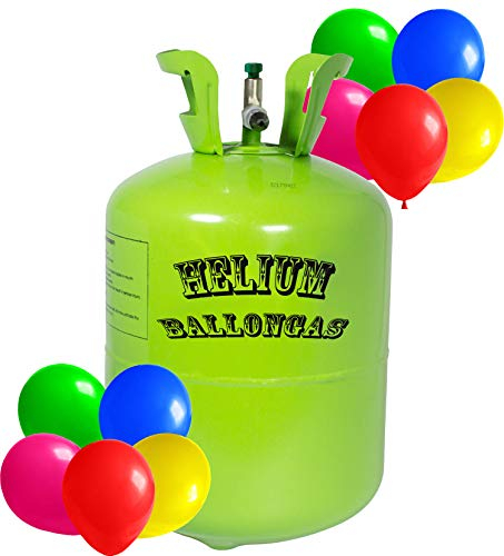 trendmile Premium Helium Ballongas XXL - 3X Heliumflasche für 150 Ballons