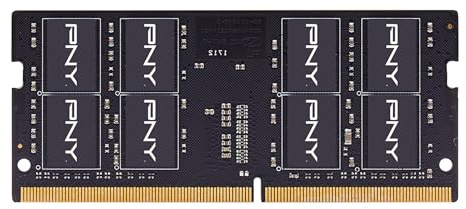PNY 8Go Performance DDR4 3200MHz CL22 1.2V Mémoire pour Ordinateur Portable (MN8GSD43200-TB)