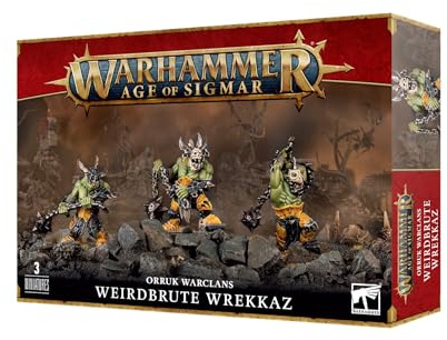 Games Workshop - Age of Sigmar - Orruk Warclans: Weirdbrute Wrekkaz, Black