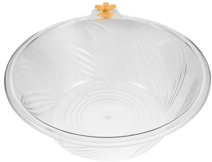 POPETPOP Bassin de Lavage Épais Transparent Petit en Plastique Bac Portable Étanche pour Soins du Visage en Salon de Beauté et Usage Domestique Bassine Légère Anti-Éclaboussures Voyage