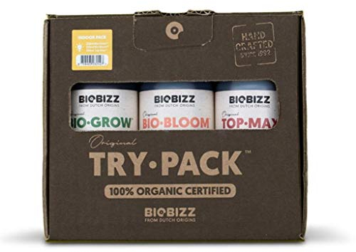 BioBizz Bio Grow, Bio Bloom, Top Max Kit de démarrage d'engrais 250 ml