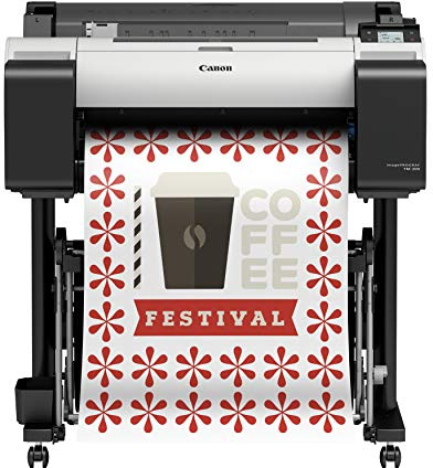 Canon imagePROGRAF TM-200 stampante grandi formati Colore 2400 x 1200 DPI Getto termico d'inchiostro A1 (594 x 841 mm) Collegamento ethernet LAN Wi-Fi