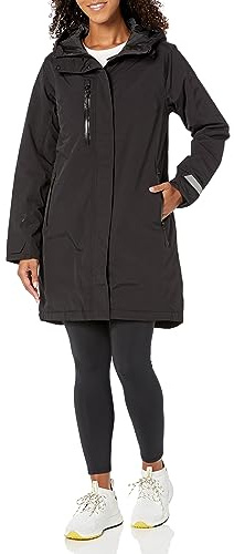 Helly Hansen Womens W Adore Ins Rain Coat, Negro, S