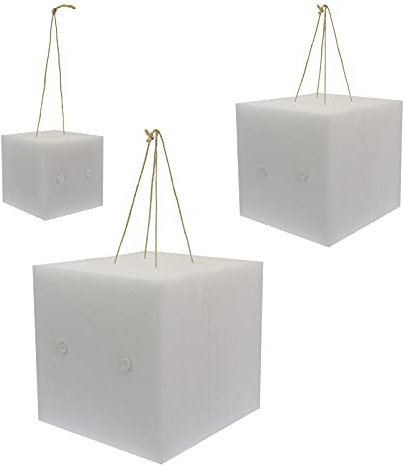 Stronghold Cube - Schießwürfel - für´s Bogenschießen (40x40x40); 60 lbs, individuell zu gestalten; Zielscheibe im Bogensport, mit Pfeil und Bogen