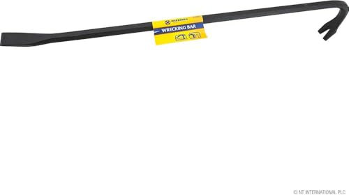 30 Wrecking Bar - Crowbar Nail Lever Steel Swan Neck | Builders Tool Strong Arm, Multi Purpose, Household DIY Prying Pulling Hand Tool, Durable, Prybar