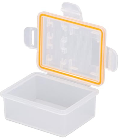 Custodia per Scheda di Conservazione della Batteria della Fotocamera, Custodia per Batteria della Fotocamera, Anello di Tenuta in Silicone per NP FZ100