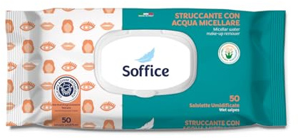 Salviette Struccanti Viso e Occhi con Acqua Micellare (1050 Salviette) - Struccante Completo in Salviettine, 21 Confezioni da 50 pz Pop-Up